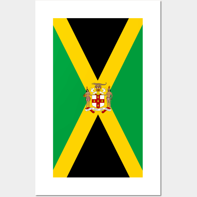 Jamaican Flag Wall Art by Historia